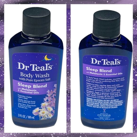 Dr Teal's Bath and Body Regimen Relax & Relief Gift Set: Melatonin - Picture 12 of 14